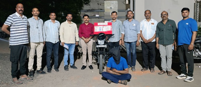 जालना शहरातील समर्थ नगरातील घरफोडीप्रकरणी सराईत गुन्हेगार जेरबंद