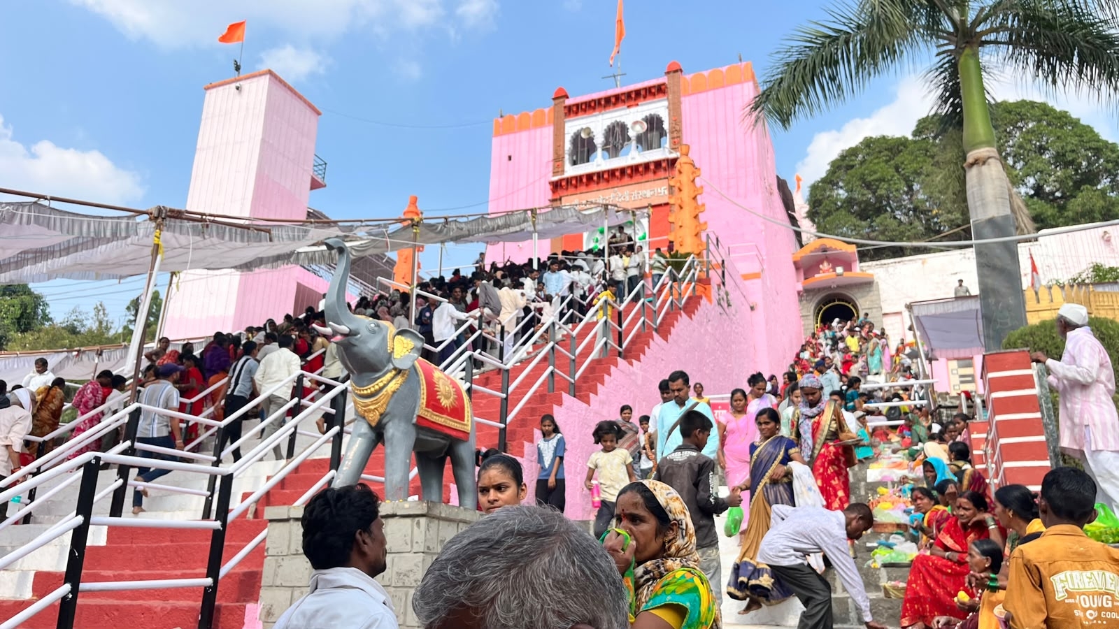 लाखो भाविकांनी घेतले मनोभावे दर्शन