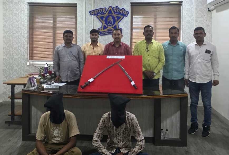 जालना : अवैध शस्त्र बाळगणारे दोघे जेरबंद